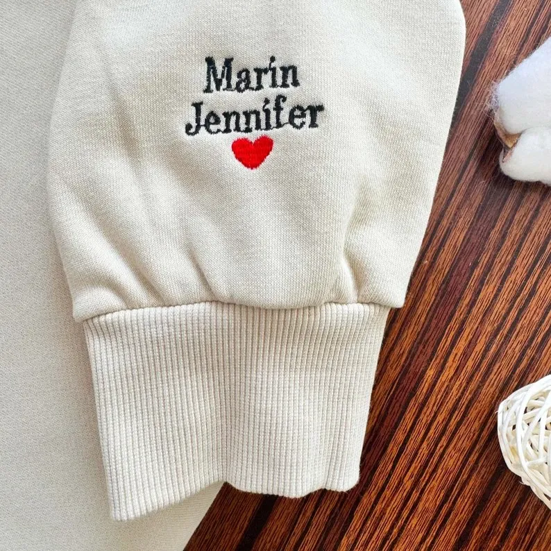 Vintage Basic Embroidered Mama Sweatshirt